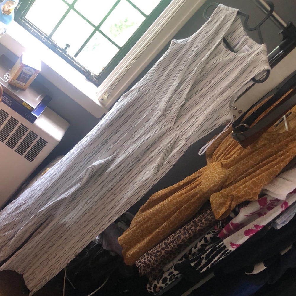 Calvin Klein Jumpsuit Black and White